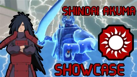 Showcase De Shindai Akuma Sharingan De Madara Shindo Life Youtube