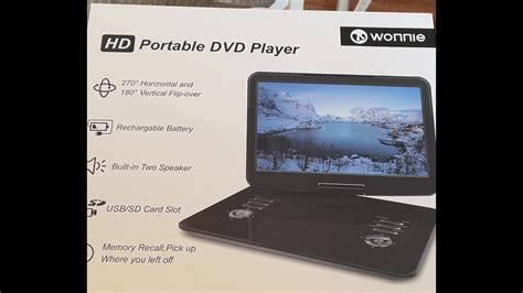 Amazons Wonnie Dvd Player Unboxing And Setup Youtube