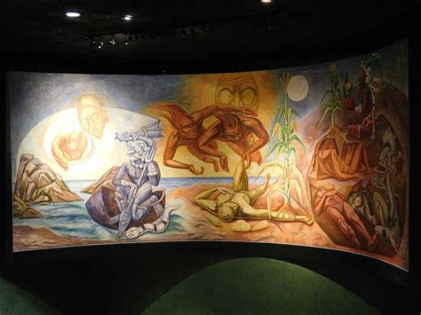 Conoces los hermosos Murales del Museo Nacional de Antropología