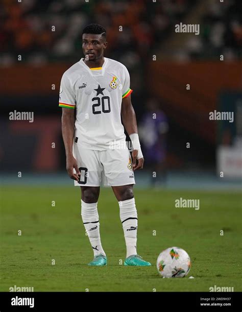 January Mohamed Kudus Ghana Controls The Ball During A