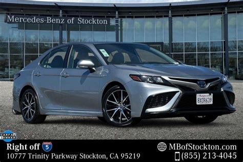 Pre Owned 2021 Toyota Camry Hybrid Se 4dr Car In Stockton P4955