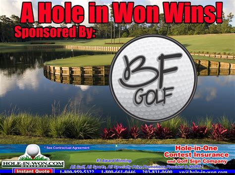 Hole in One Insurance Golf Event Planners