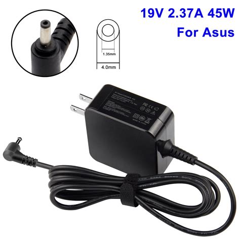 19V 2 37A 45W Laptop Charger AC Adapter Power Supply For ASUS W19