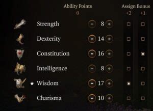 Baldur S Gate Best Ability Score Solo Druid Build Deltia S Gaming