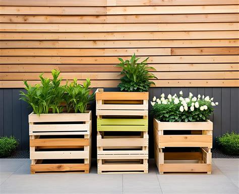 Get Creative Make Planters Out Of Wood Crates Tiponthetrail