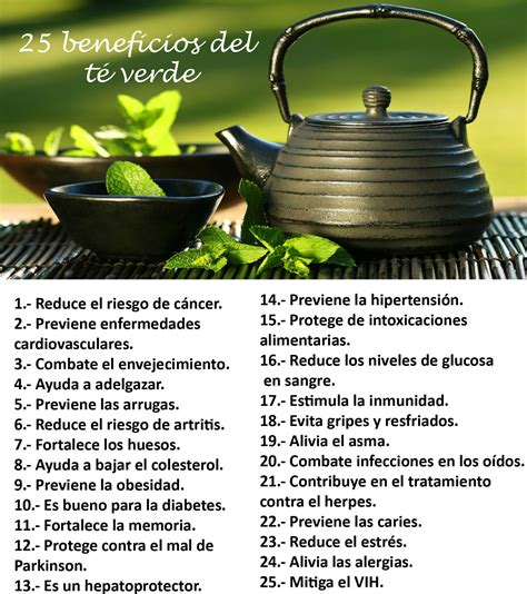 Beneficios Del Te Verde Salud Y Nutricion Te Para Bajar De Peso