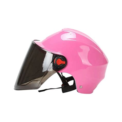 Helmet With Black Visor - DriveBikes