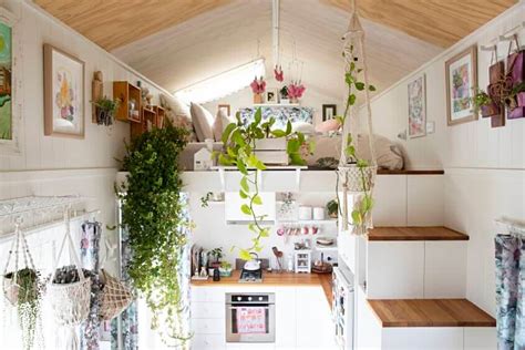 A Light And Plant Filled Tiny House With Two Sleeping Lofts The Nordroom