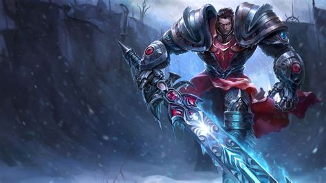 League Of Legends Garen Dreadknight Uhd K Wallpaper Pixelz