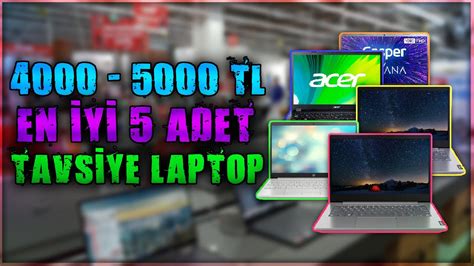 4000 5000 TL En İyi Laptop Tavsiyeleri Notebook önerileri 2020 Pc