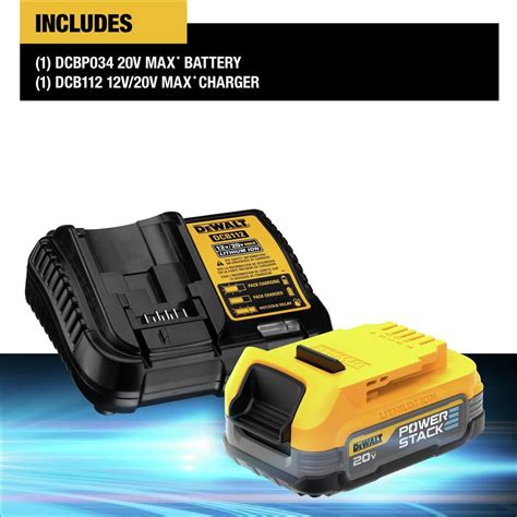 Dewalt Kit De Inicio Max De V Con Bater A Compacta Powerstack Y