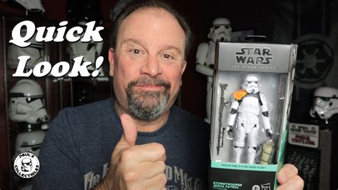 Star Wars Black Series Stormtrooper Jedha Patrol Quick Look Youtube