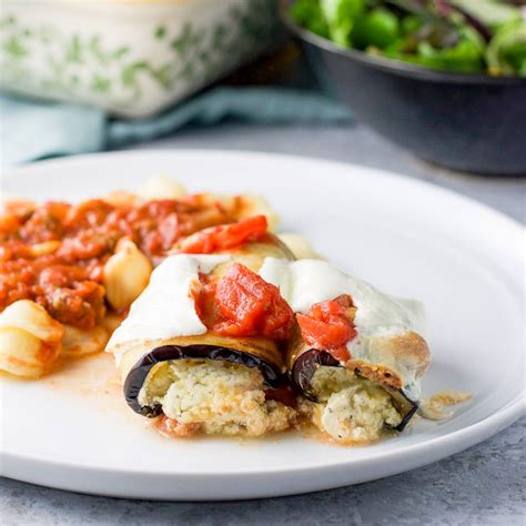 Eggplant Rollatini Dishes Delish