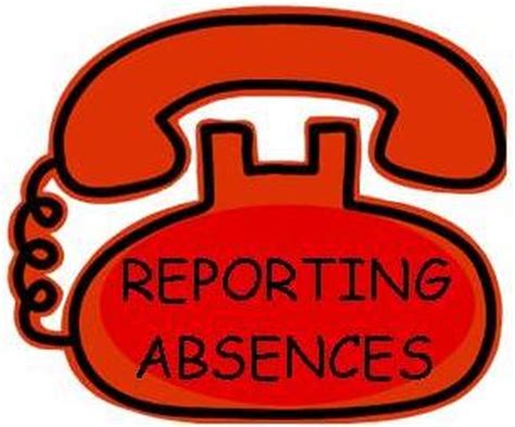 Attendance clipart absence, Attendance absence Transparent FREE for ...