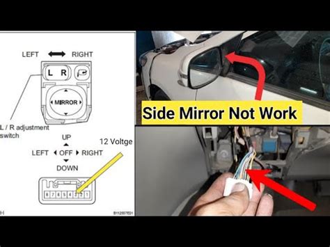 What Causes Power Mirrors To Stop Working How To Toytoa Corolla Side