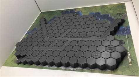 Battletech Terrain 3d Printed Hills River Commcenter Etsy Australia