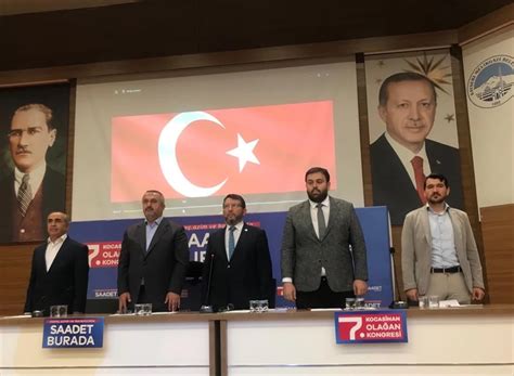 Saadet Partisi Kocasinan Ola An L E Kongresinde Nuh Bahad R Yeniden