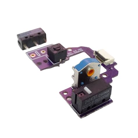 Hot Swap Microswitch Button Board For GPROX Superlight2 Mouse WeldingFree Motherboards With Gold