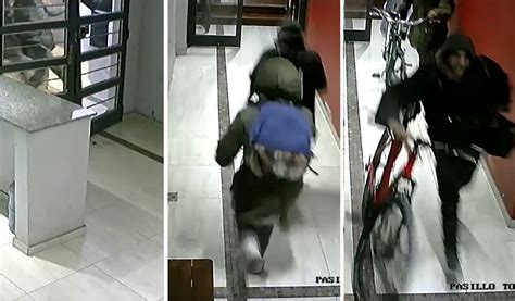 Videos Robaron Dos Bicicletas De Un Edificio Del Centro De La Plata