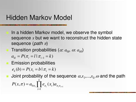 Ppt Hidden Markov Models Powerpoint Presentation Free Download Id3924374