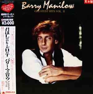 Barry Manilow Greatest Hits Vol II