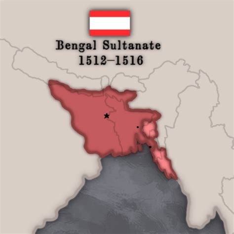 Map of the Bengal Sultanate 🇧🇩🇦🇹 : r/MapPorn