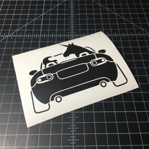 Vinyl Miata Decal Etsy