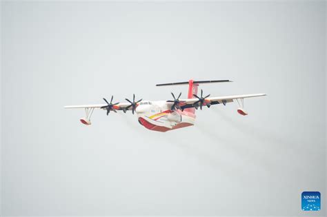 Chinas Amphibisches Feuerl Schflugzeug Erzielt Gro E Fortschritte China