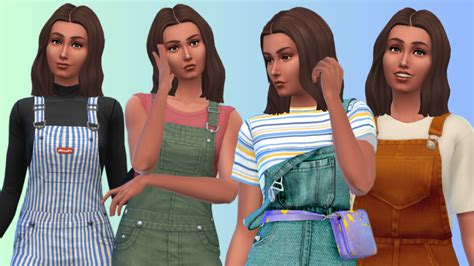 Adorable Sims 4 Cc Overalls For Your Mods Folder