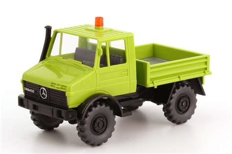 Mercedes Benz Unimog U A Pritschen Lkw Schilf Gr N Wiking In