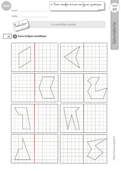 Top Exercices De Sym Trie Cm Imprimer Images Bts Cpi