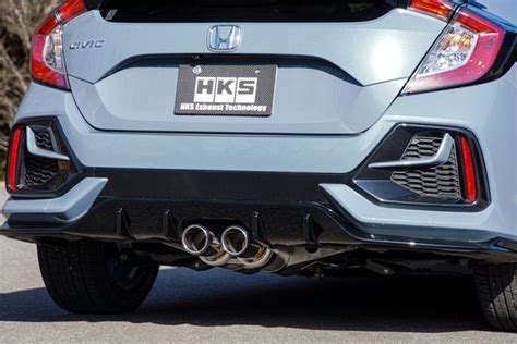 Hks 2017 2021 Honda Civic Hatchback Fk7 Hi Power Spec L2 Cat Back Exha Prl Motorsports