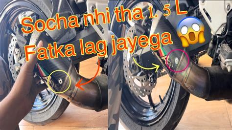 1 5 Lack Ka Nuksan Ho Gaya Kawasaki Z900 Ka Exhaust Toot Gaya