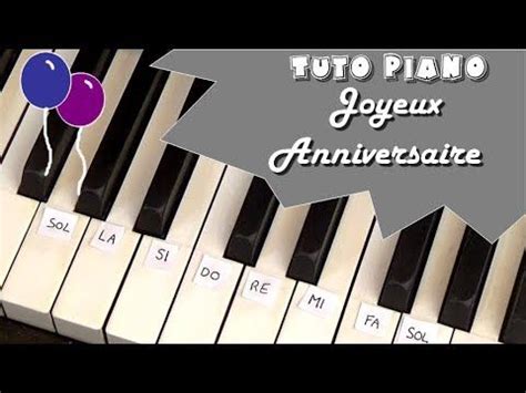 Tutoriel Pour Apprendre Jouer Joyeux Anniversaire Happy Birthday Au