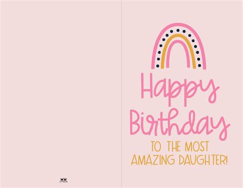 Free Printable Daughter Birthday Cards Shop Outlets | futuros.abrelatam.org