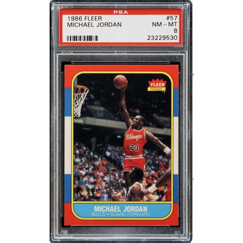 Michael Jordan Fleer Rc Psa Pristine Auction