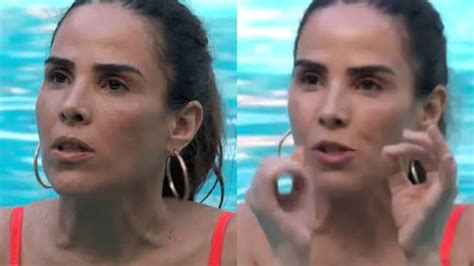 Wanessa Camargo Chama Aten O Atitude Durante O Banho No Bbb