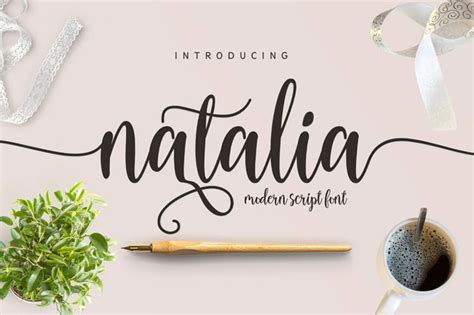 20 Fabulous Modern Calligraphy Script & Handwritten Brushed Fonts