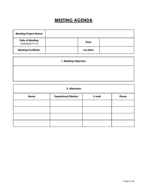 Corporate Meeting Minutes Professional Templates