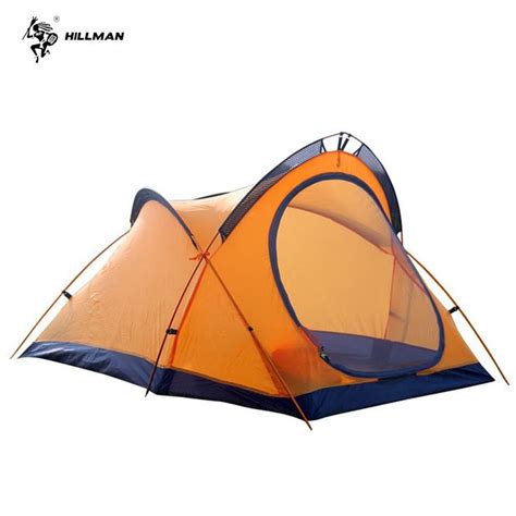 Hillman Tent 2 Person 4 Season 20d Double Layer Silicone Waterproof