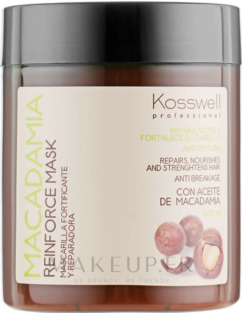 Kosswell Professional Macadamia Reinforce Mask Masque L Huile De