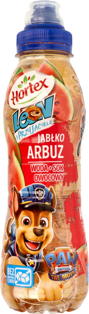 HORTEX LEON napój owocowy jabłko arbuz 400 ml Drogeria Rossmann pl