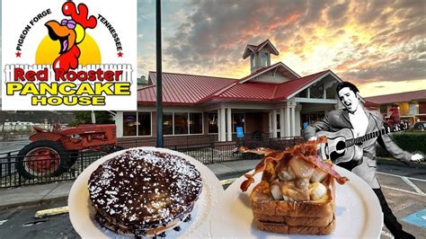 Red Rooster Pancake House The King Pigeon Forge Tn Youtube