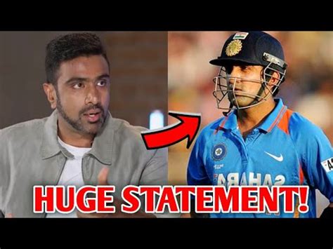 He Is The Most Ashwin Huge Statement On Gautam Gambhir