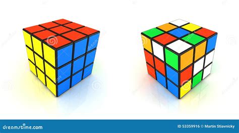 Rubiks Cube 2in1 Editorial Image | CartoonDealer.com #53359916