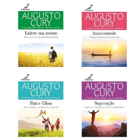 Kit Livros Augusto Cury Gest O Da Emo O Para Qualidade De Vida