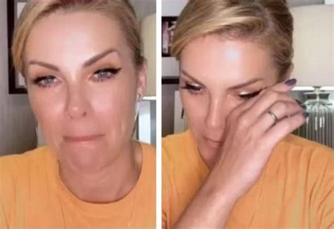 Sbt Tv Ana Hickmann N O Consegue Segurar O Choro Ao Falar Sobre