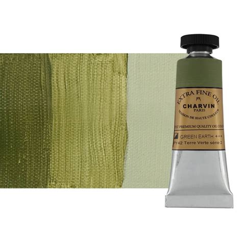 Charvin Oil Green Earth Extra Fine Ml Paint Jerry S Artarama