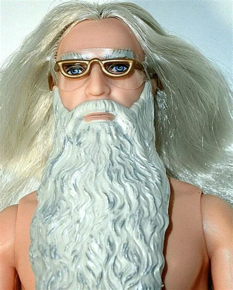 MATTEL BARBIE ALBUS Dumbledore Ken Doll Nude From Harry Potter Hogwards Collection