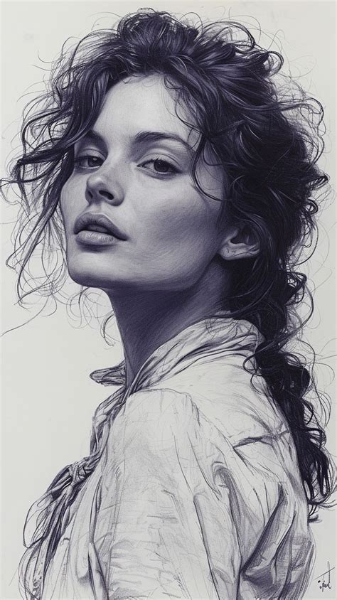 Pin by talina on اسود وابيض in 2024 Portraiture drawing Flower